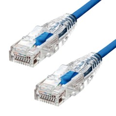 ProXtend Ultra Slim CAT6 UUTP CU LSZH - High-Performance, Reliable Networking - S-6UTP-0075BL